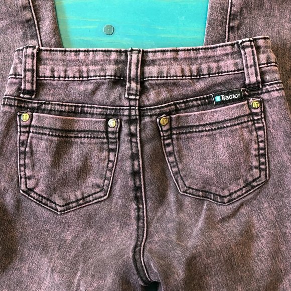 Tractor Girls Pink Acid Washed Jegging Style Jean - Picture 8 of 9